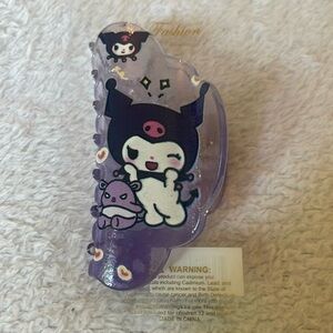 Kuromi Hello Kitty hair claw clip new